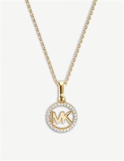 kette gold michael kors|Michael Kors gold necklace.